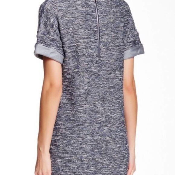 Vince Tweed Pocket Knit Mini Shift Dress M - Picture 2 of 10